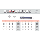 SOMTA Manufacturing Somta 4 Flute 1/2 HSS-Co8 Multi-Purpose End Mill